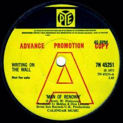 Writing On The Wall : Man of Reknown - Buffalo